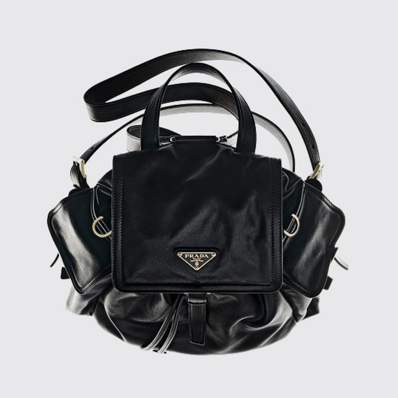 Prada プラダ Re-nylon カメラバッグ | ブラック | FARFETCH JP