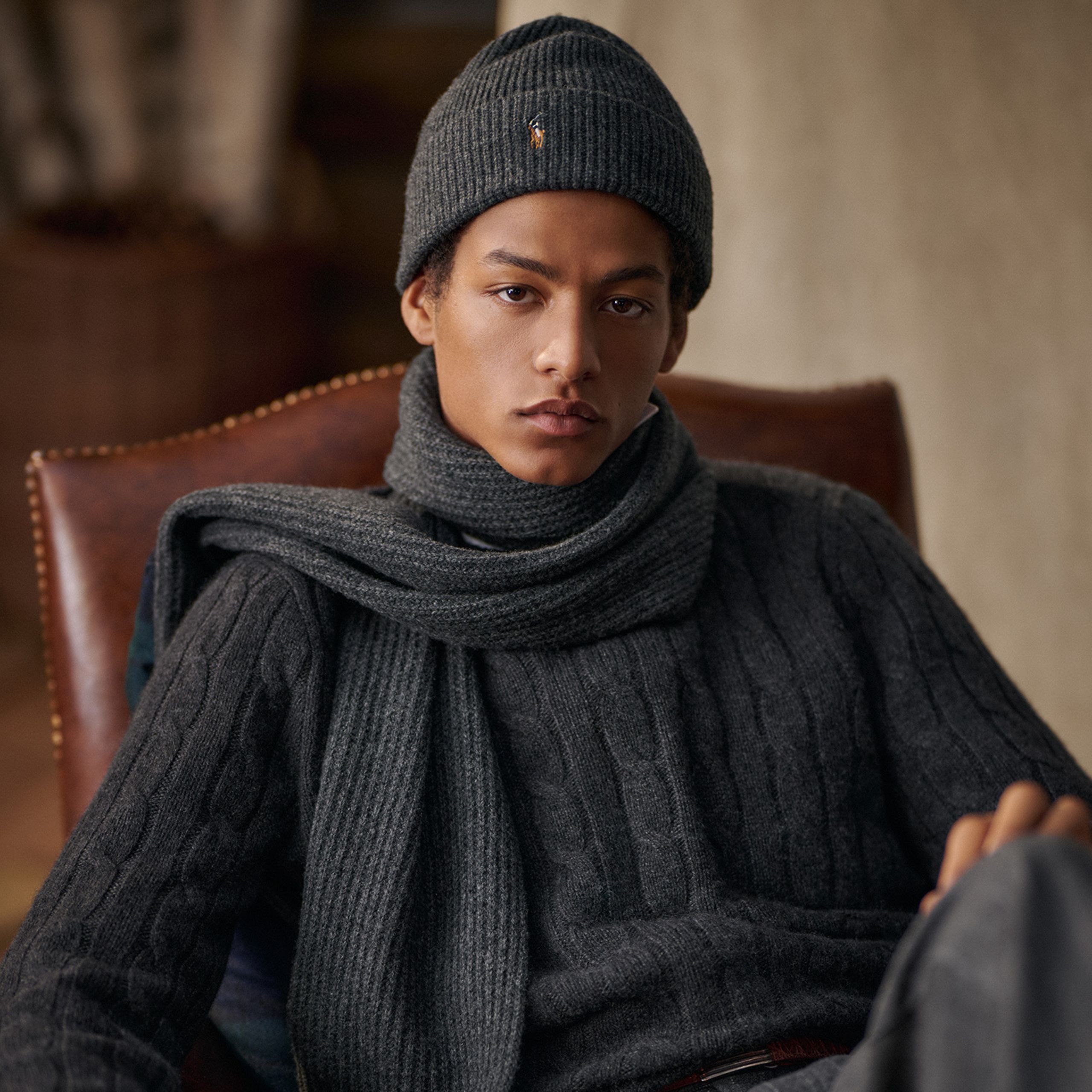 logo-strap mini dress