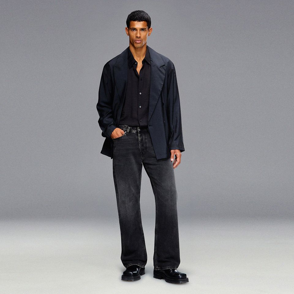 Diesel レザースリッポン | ブラウン | FARFETCH JP
