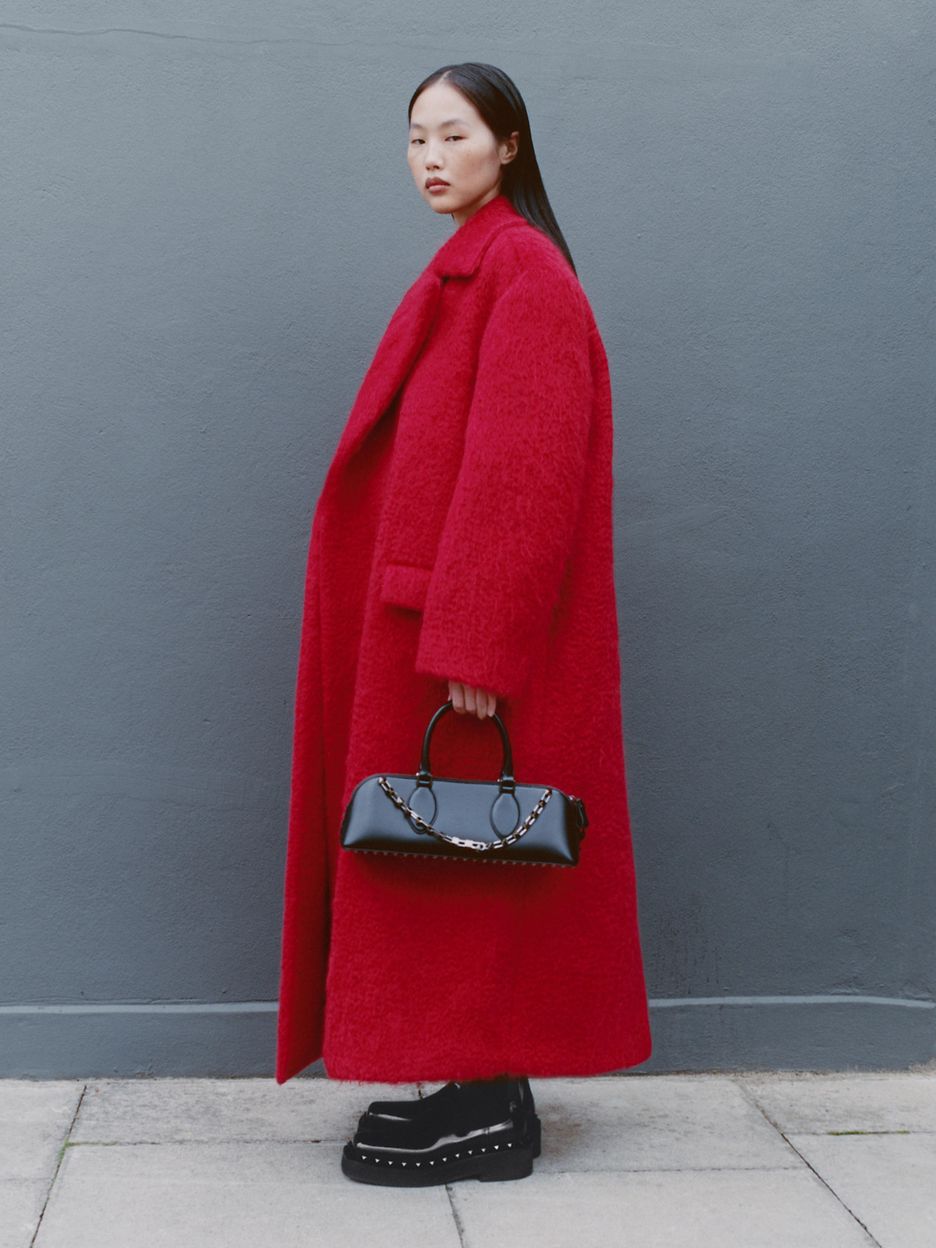 VALENTINO ブラックタイ ワンピース 38 ブラックタイに