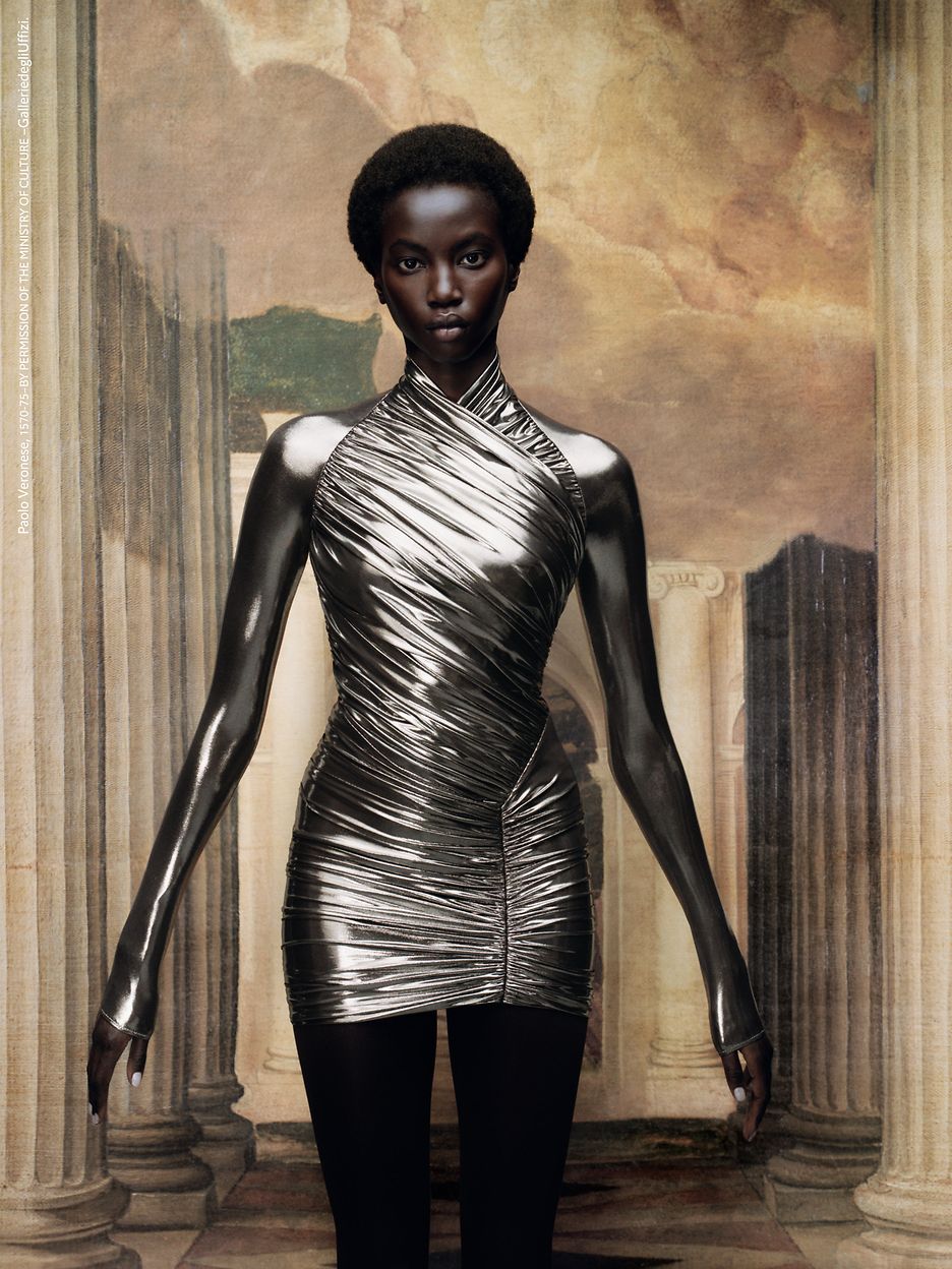 ferragamo silver dress Ferragamo: a new vision